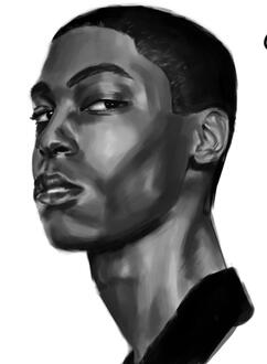 Black & White Portrait